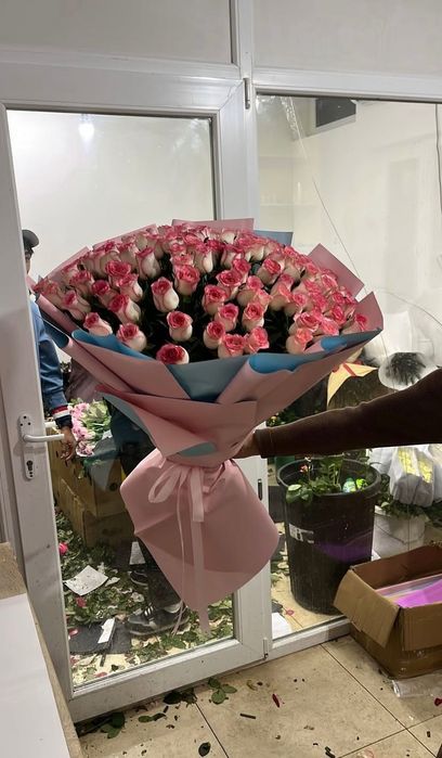 Букет Роза 101 шт