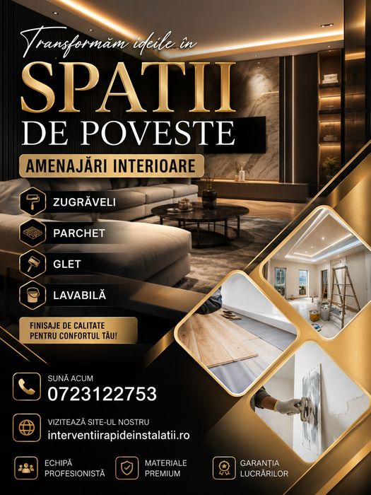 Interventii rapide de instalatii electrice si sanitare, scurt circuit sau avarie apeleaza cu incredere