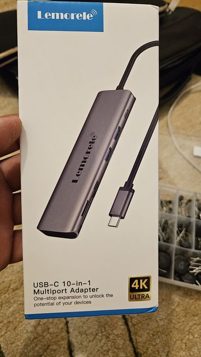 Hub usb-c,10 în 1,multiport adaptor,Dock station