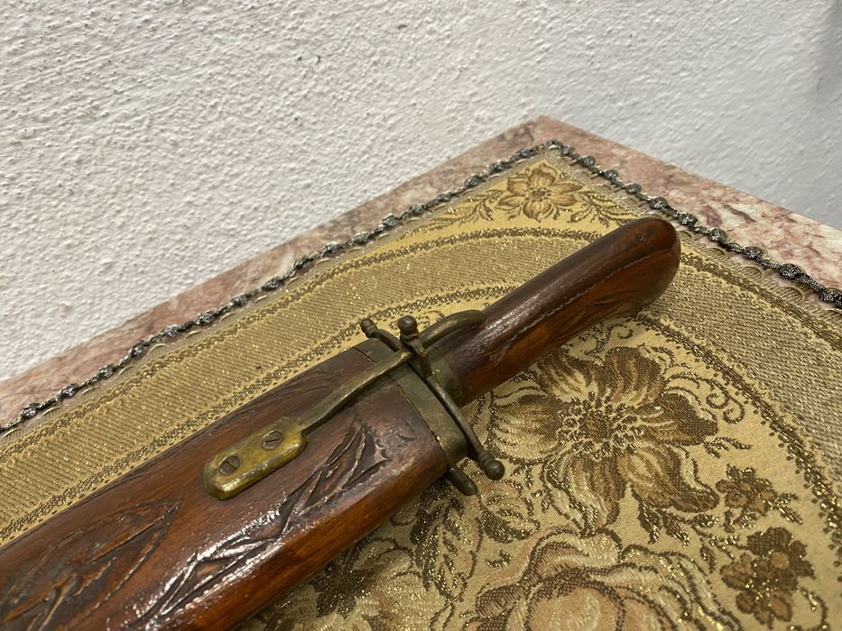 Нож и вилица за барбекю с кания от тик