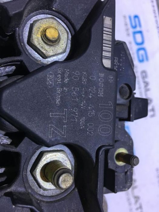 Alternator 100A Opel Astra G 1.6 1998 - 2005 COD : 90561971 / 0124415002