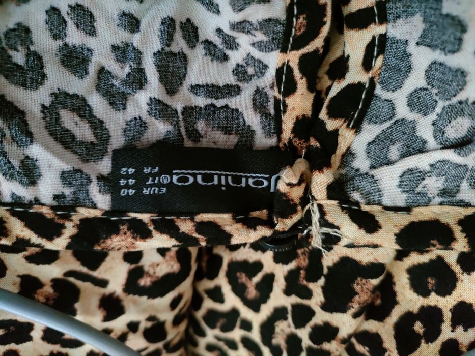 Rochie cu imprimeu animal