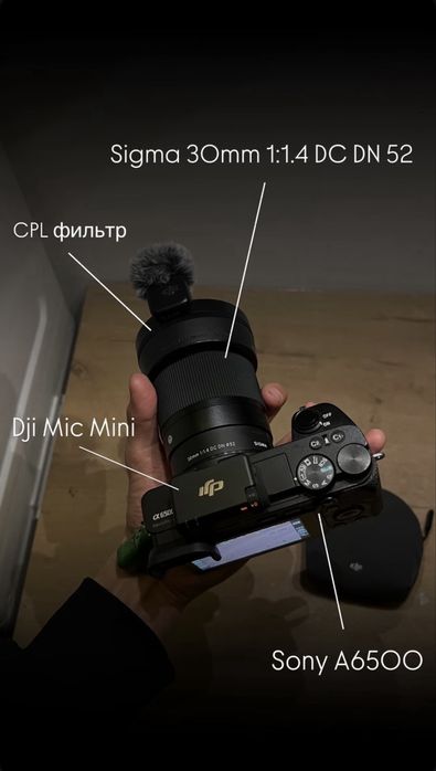 Камера Sony A6500