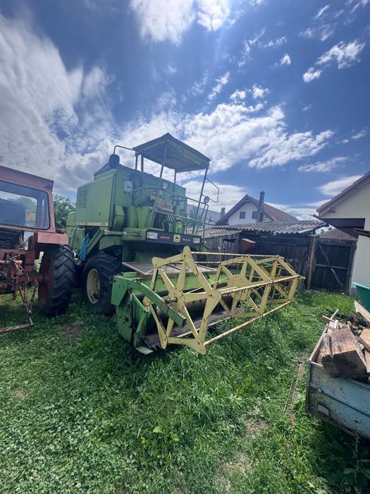 John Deere, JD 955, combină cereale, combină de recoltat, heder 3,6 m, utilaj agricol, combină agricolă.