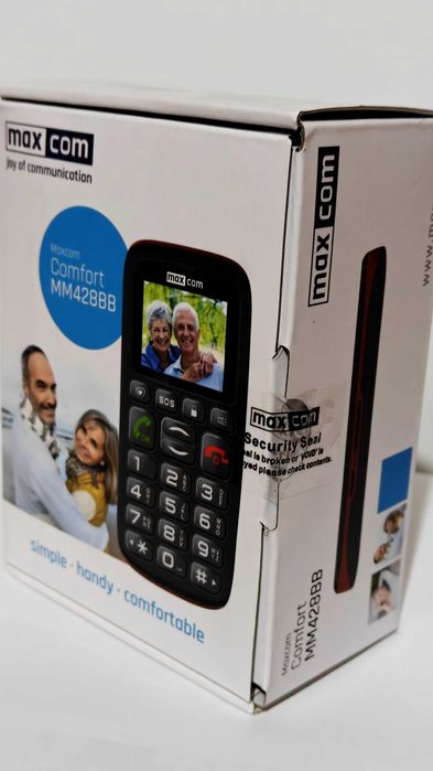 Telefon mobil MaxCom Classic MM428BB Dual SIM Negru  Sigilat