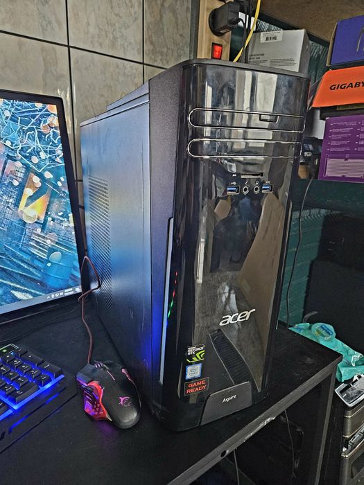 Unitate PC Gaming i5 7400 GTX 1050 12GB RAM SSD