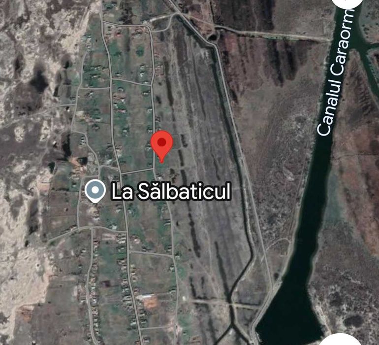 Delta Dunării – teren intravilan 2.000 mp, sat Caraorman, Crișan