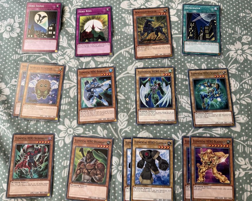 Yu-gi-Oh Elemental Hero / Neo-Spacian карти