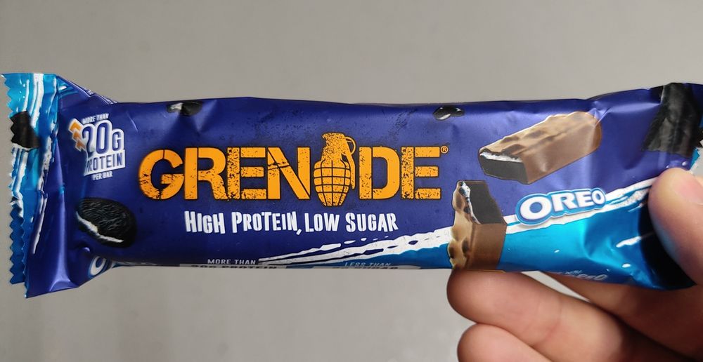 5 pachete Optimum Nutrition 450 g / 20 batoane proteice Grenade