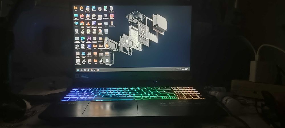 Noutbuk Acer Nitro 5 ideal holatda