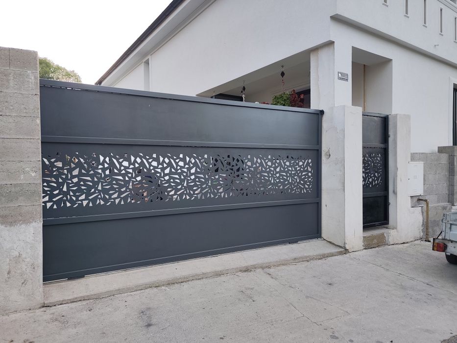 Poarta - Panou  *Moderd Aluminiu & Metalic *Baia Mare