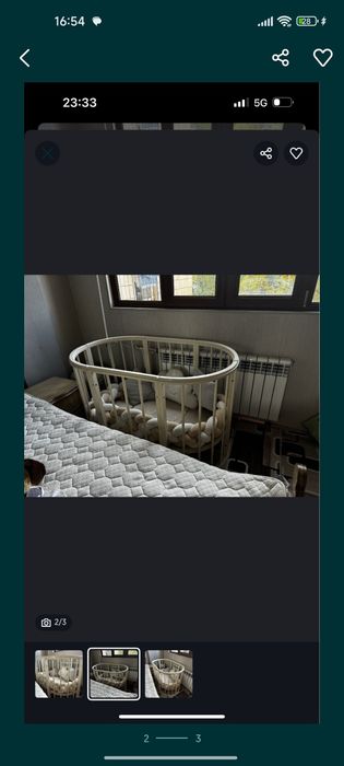 Продаю детскую кроватку трансформер в отличном состоянии