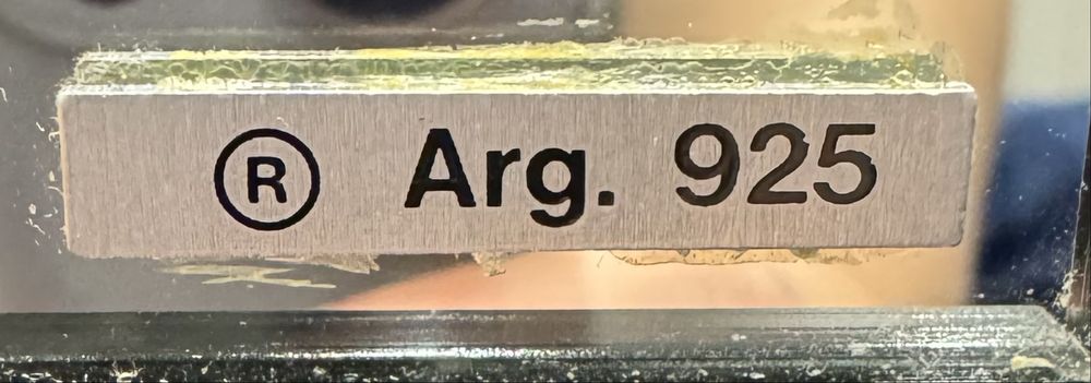 Картина серебром