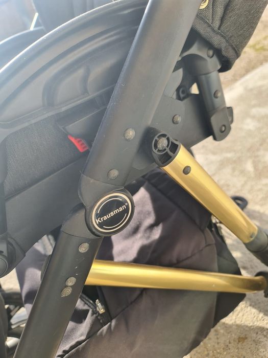 Vând cărucior Krausman 3 în 1,complet echipat și foarte practic