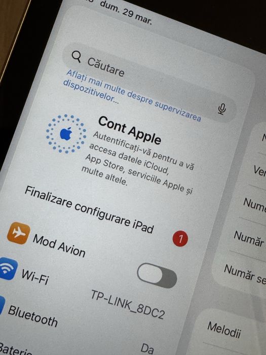 Ipad A2609 cu mdm , generatie 9