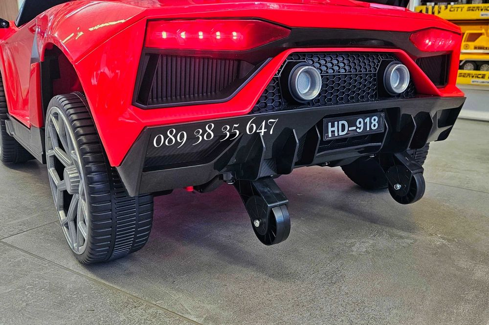 ТОП ЦЕНА!НОВО!Акумулаторна кола Chiara RED с 12V,USB,дистанционно