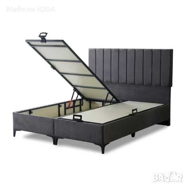 Тапицирани легла с метална конструкция!