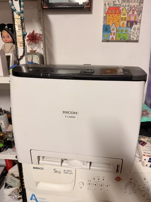 Лазерен цветен принтер Ricoh P C300W с Wi-Fi и NFC