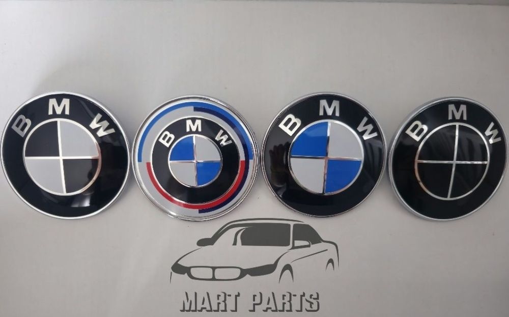 Алуминиева емблема за Бмв 78мм 82мм 74мм 68мм 45мм 11мм Емблема за Bmw