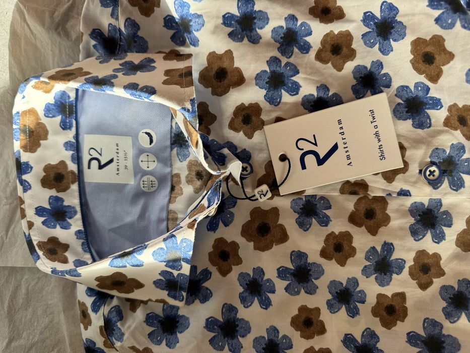 Мъжка риза R2 Amsterdam – оригинална, нова с етикет