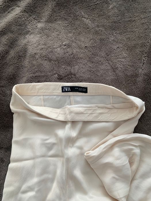 fusta zara satin