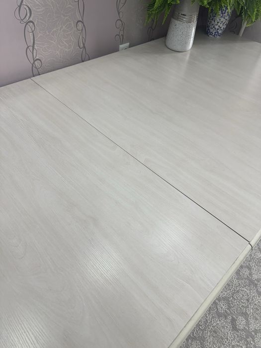 Раздвижной стол + 12 стульев, как новые!