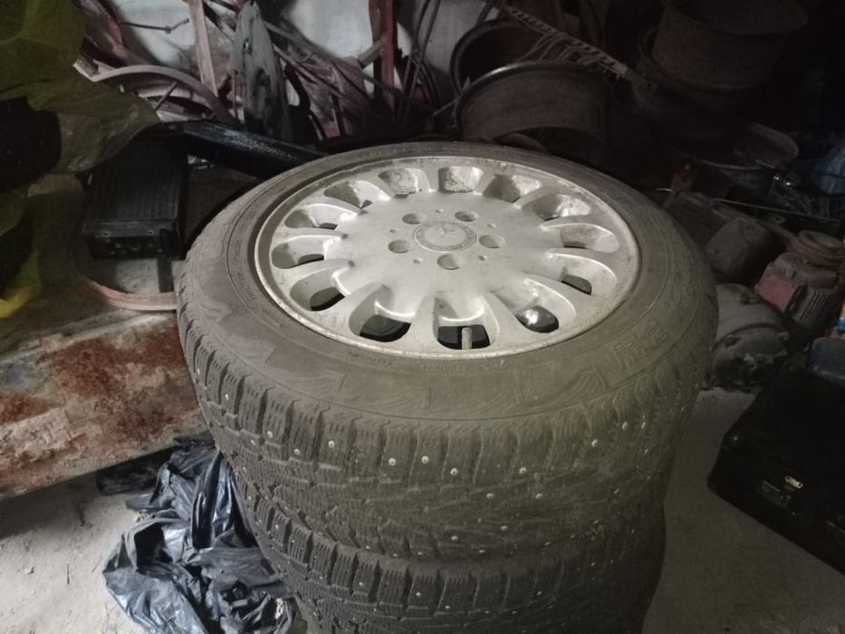 Обмен. Диски с резиной 205/55 r16