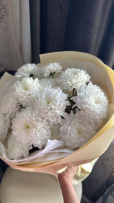 Цветы белые 5000