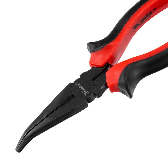 Клещи с удължени полукръгли извити челюсти двукомпонентни дръжки MTX