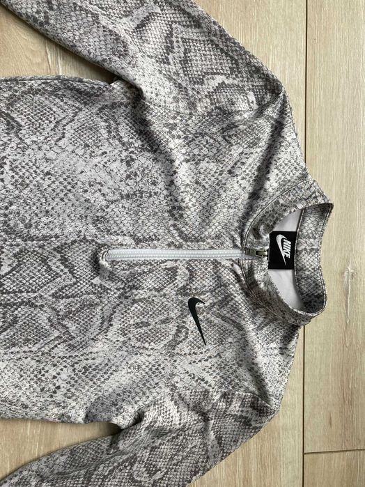 Найк Nike Long Sleeve Pythn Bodysuit женско боди трико блуза фланела S