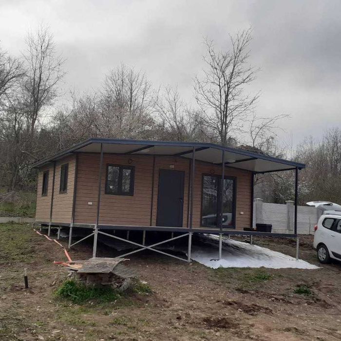 Fundatie pe suruburi, fundatii insurubate pentru containere,tiny house