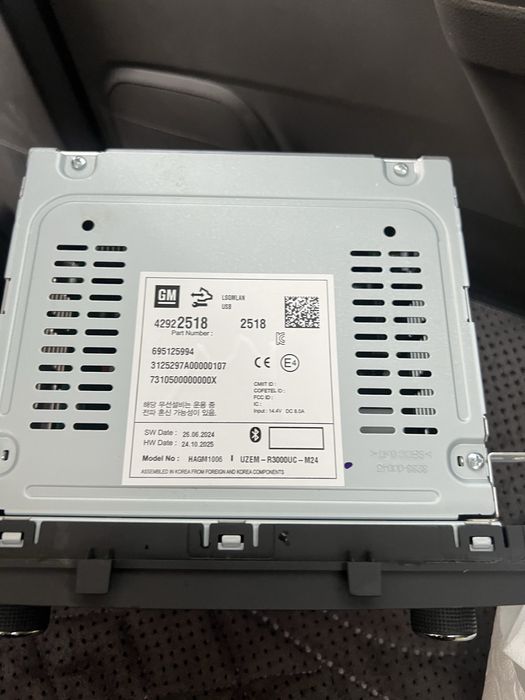 Магнитола для cobalt оригинал (кобальт)