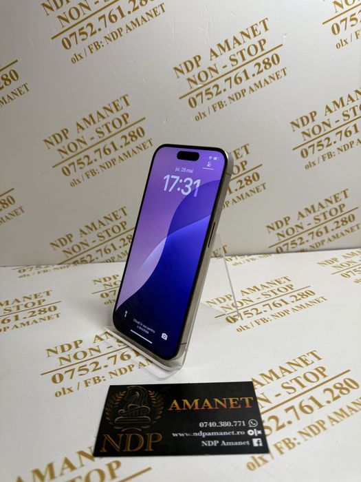 NDP Amanet Braila Iphone 15 Pro(55206)
