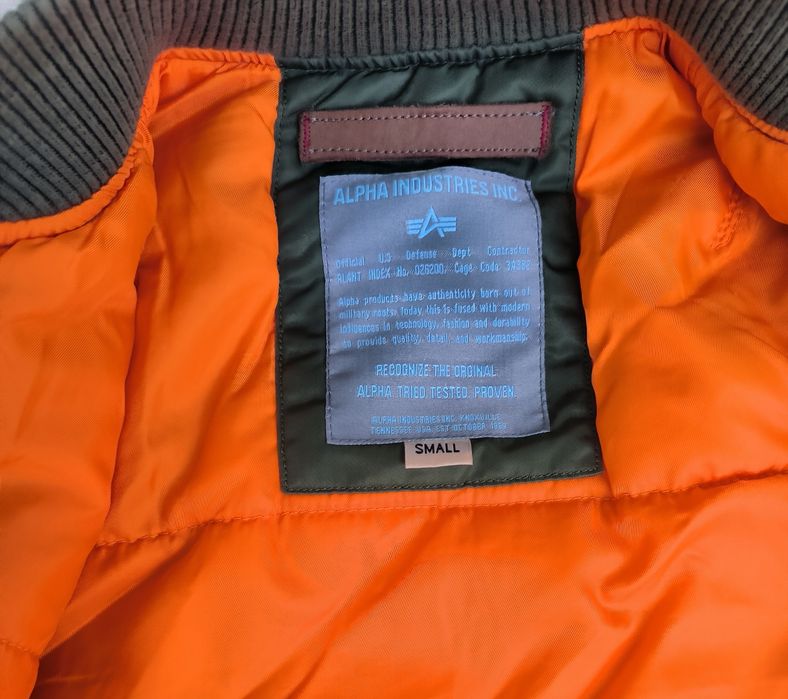 Alpha Industries яке размер XS