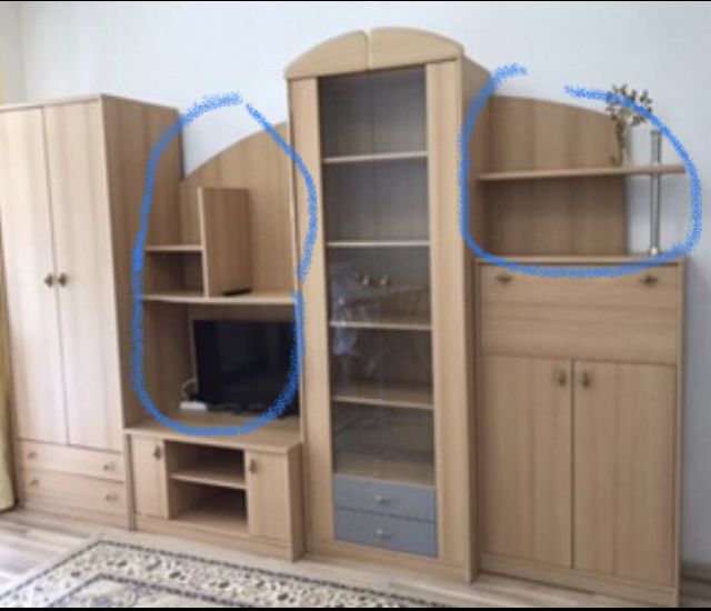 Полка от польского гарнитура