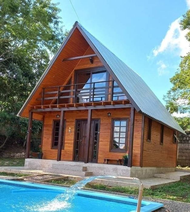 Vand case pe structura metalica, cabane A frame, foișoare, magazii, ac