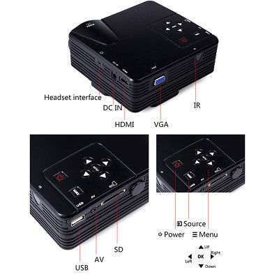 Projector Full HD 1080P LED