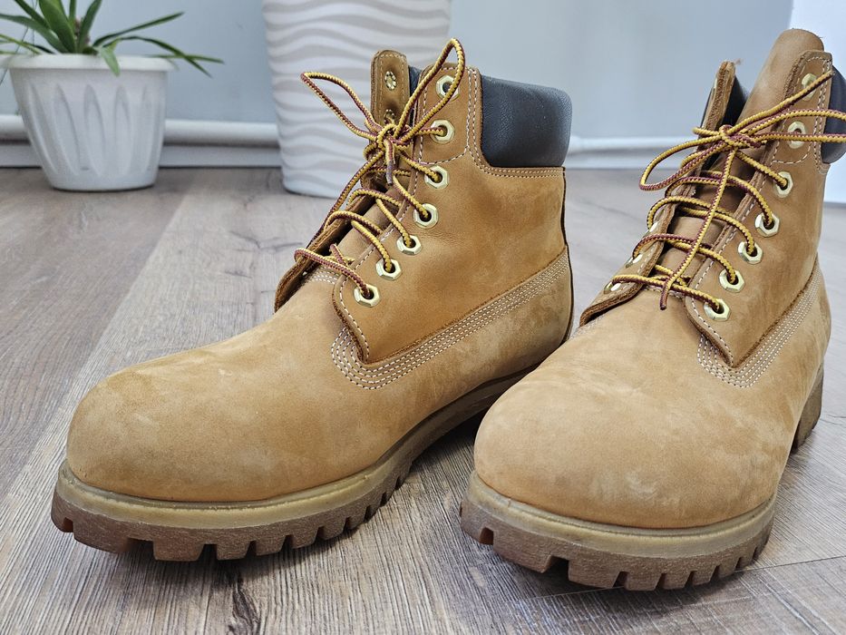 Ботинки Timberland оранжевый