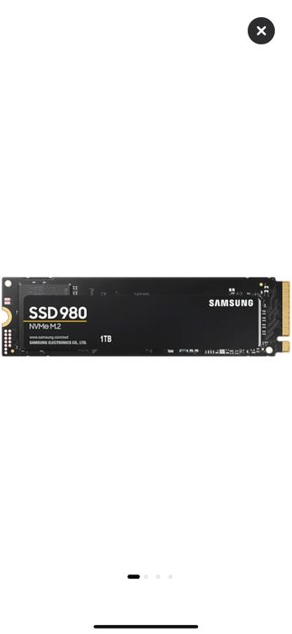Solid State Drive (SSD) Samsung 980 1TB, NVMe, M.2.