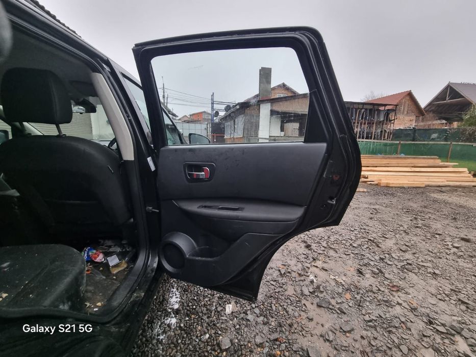 Usa Dreapta Spate Nissan Qashqai Facelift 2010 - 2013 SUV 4 Usi BLACK Metalizat Z11 (1444)