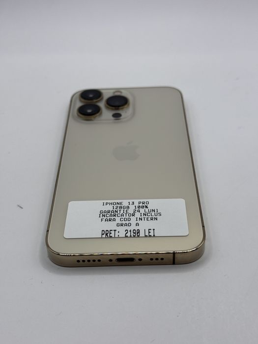 Magazin vinde iphone 13 pro 128gb 100% Grad A Garantie 24 luni