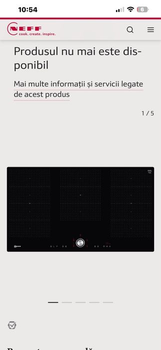 Plita inducție Neff N70 T59PT60x0 TwistPad 90cm