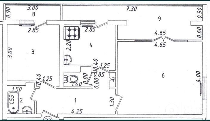 Yunusobod 6-kvartal 2/2/4 sotiladi. Yevroremont. Jihozlangan. Ipoteka