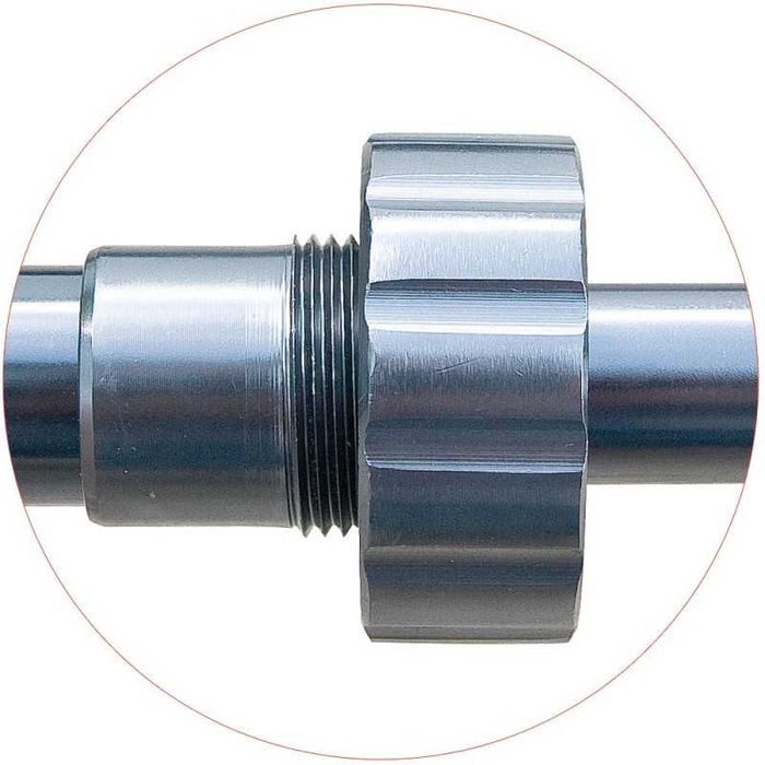 Rod pod full metal Baracuda model 3 pentru 4 lansete L: 136 cm