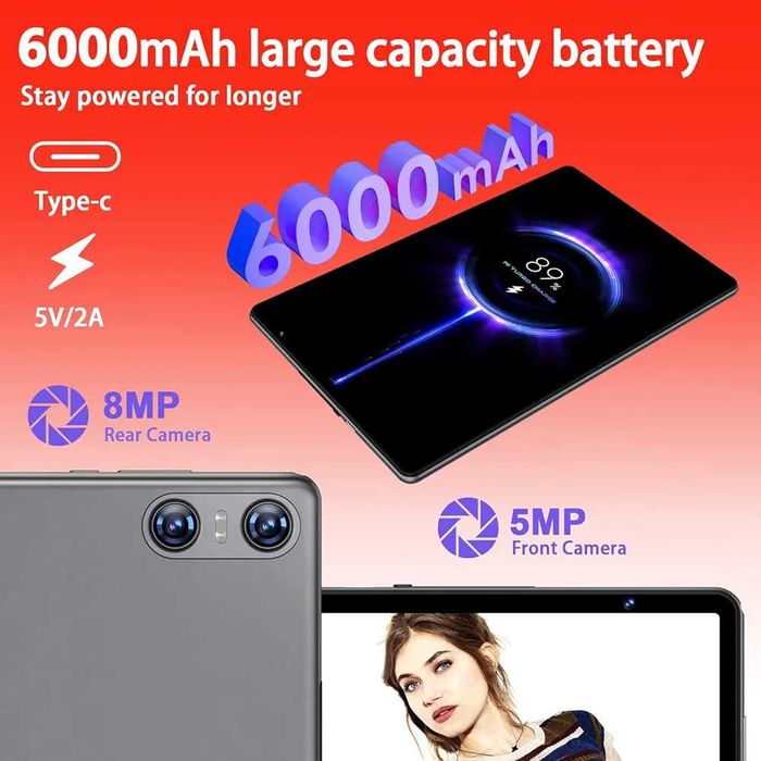 НОВ Таблет Skyegg K13 – Android 14 / 20GB RAM / 128GB Памет