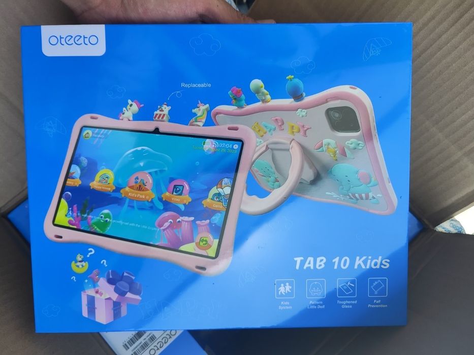 Bolalar plansheti OTEETO TAB 10 Kids,Sim card 4G, 8000 mAh, 10.1 Dyum