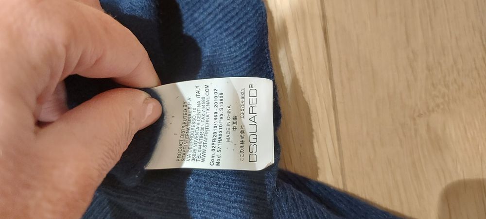 Pulover cașmir 100% Dsquared