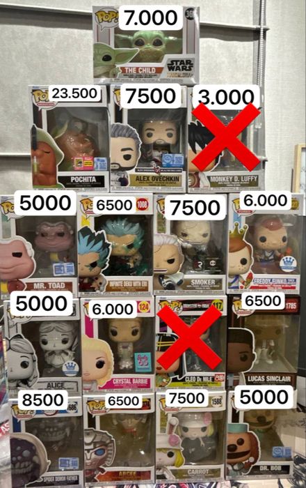 Фигурки Funko pop (оригинал)
