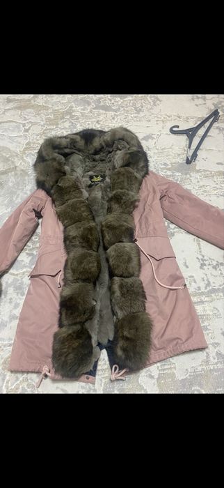 Парка lux натуральный писец