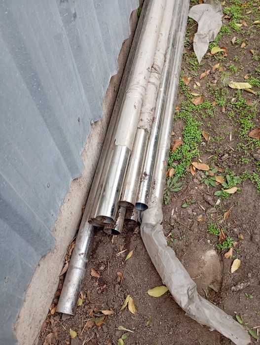 Труба нержавеющая новая